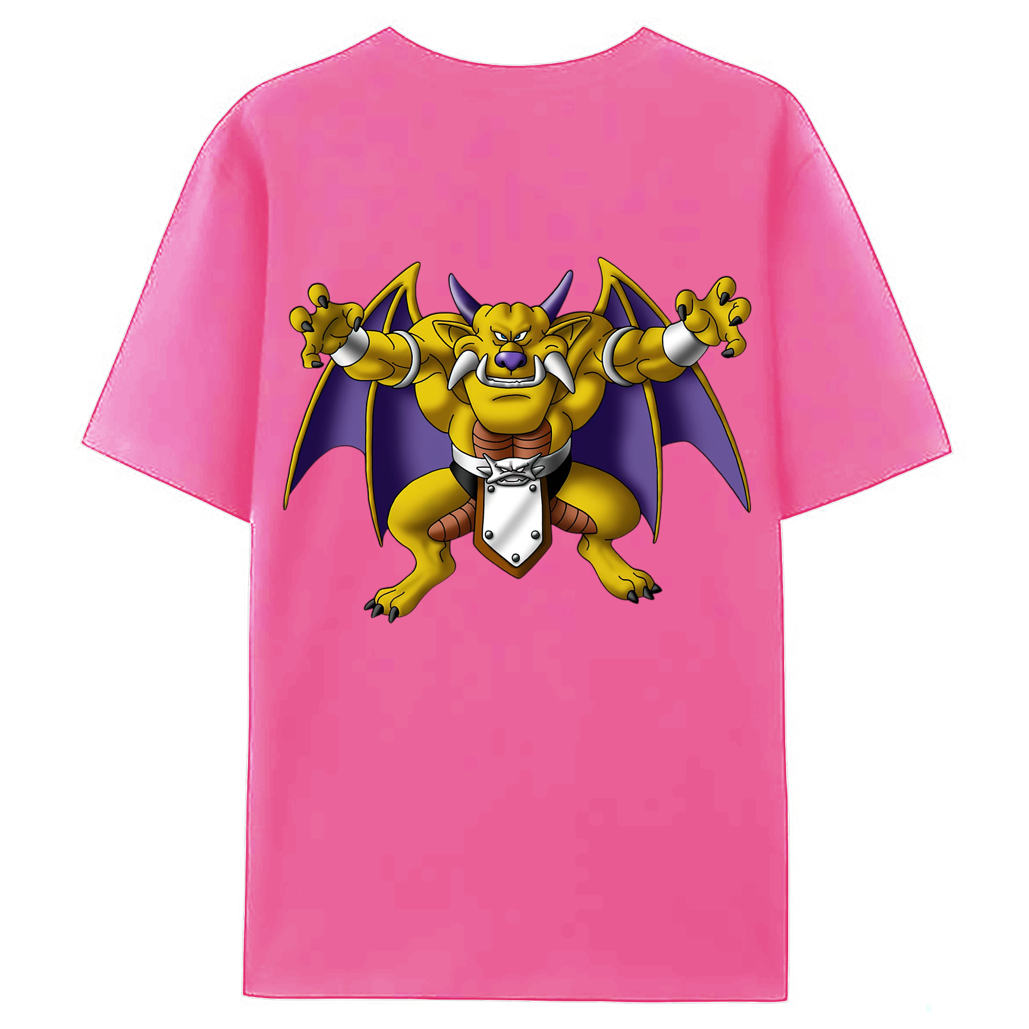 （画像用） ドラゴンクエスト Doragon Kuesuto Dragon Quest レディース半袖Tシャツ(バックプリント)
